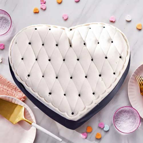 Deluxe Heart Cake-Birthday Cake For Her