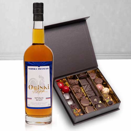 Whiskey and Chocolates-Send Wine and Chocolates to Montpellier