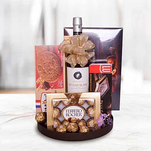 Your Victory March Basket -Gifts For Boss Female