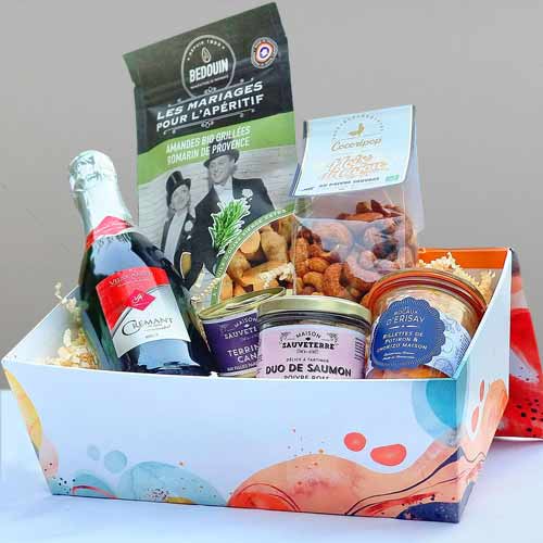 Savory Aperitif Hamper-Thank You Gifts For Friends