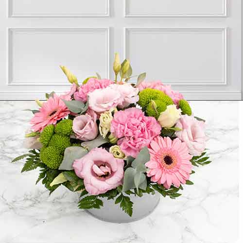 Flowers In Wicker Baskets-Sympathy Delivery Flowers