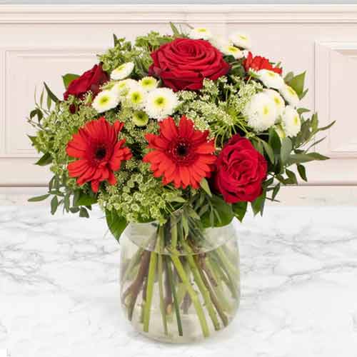 Elegant Flower Bouquet-Flowers For Delivery Sympathy