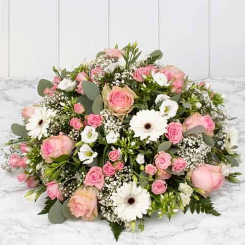 Pastel Passion Flower Arrangement-Flowers For A Grieving Friend