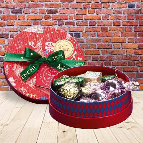 - Festive Chocolate Gifts | Venchi Round Assorted Chocolate Box