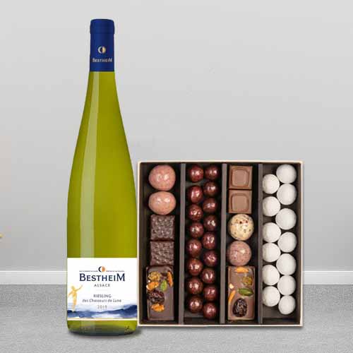 Holiday Chocolates And Alsace Wine