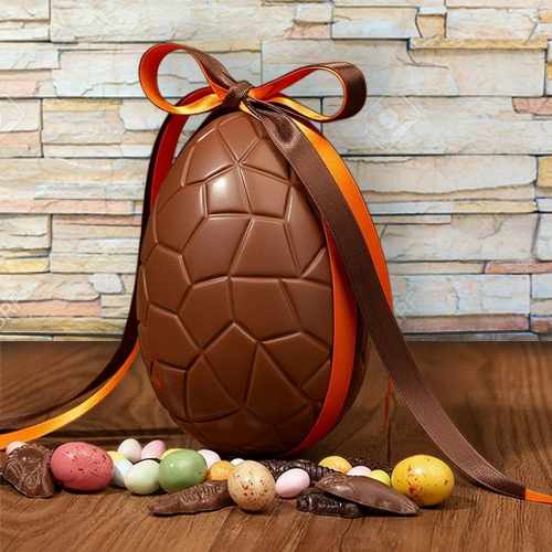 Dark And Milk Chocolate Egg