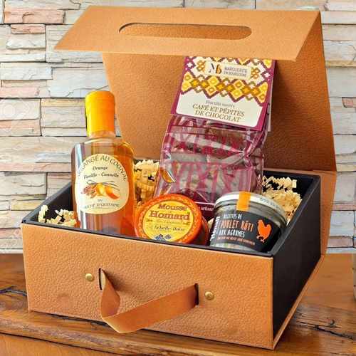 “The Little Cognac” Gourmet Gift Box With Cognac & French Delicacies | Premium Treats Gift Collection 