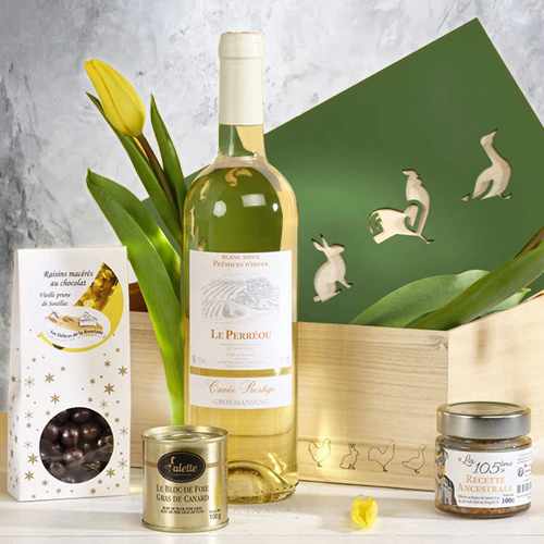 Valette Gourmet Getaway Gift Set With Foie Gras, Wine & Chocolate Treats | Flavors Of The French Terroir 
