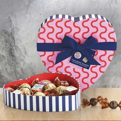 Venchi Heart-shaped Chocolate Box