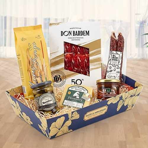 - Buy Spanish Cheese & Sausage Gift Box Online | Spanish Gourmet Box 