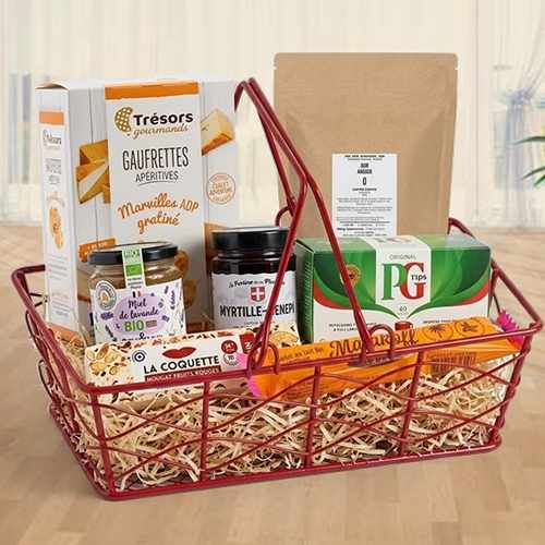 - Tea Hamper For Thank You Gift | Premium Tea Time Box 