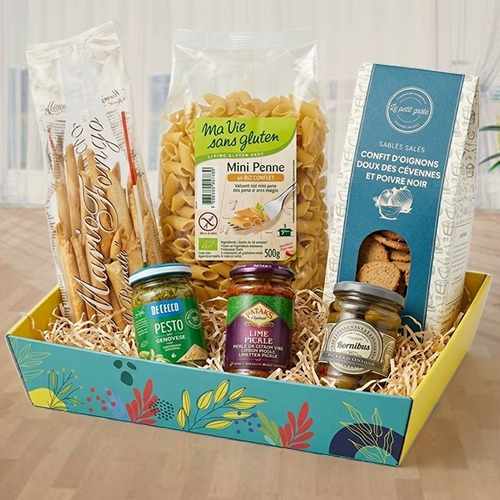 - Festive Pasta & Savory Gourmet Gift Box | Mediterranean Pantry Box