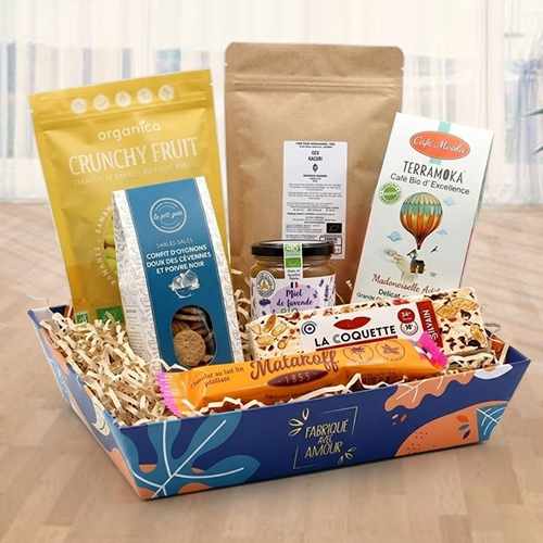- Send Coffee & Tea Gourmet Gift Box | Afternoon Delight 