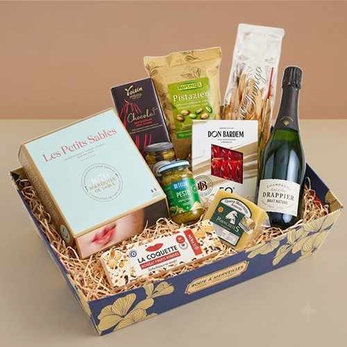 - Holiday Champagne Gift Hamper Delivery | Grand Gourmet Celebration 