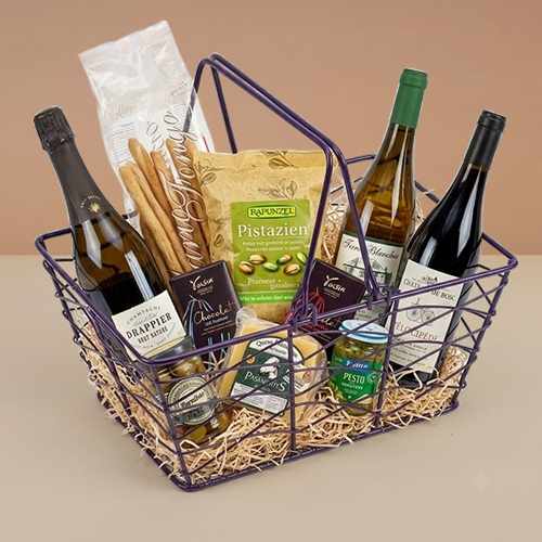 - Corporate Holiday Wine Gift Hamper Delivery | Grand Champagne And Wine Collection 