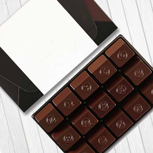  15 Pcs Affectionate Dark Chocolates-Chocolate Gift Box For Birthday Online
