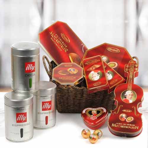 Chocolates With Coffee-Marriage Anniversary Gift For Parents