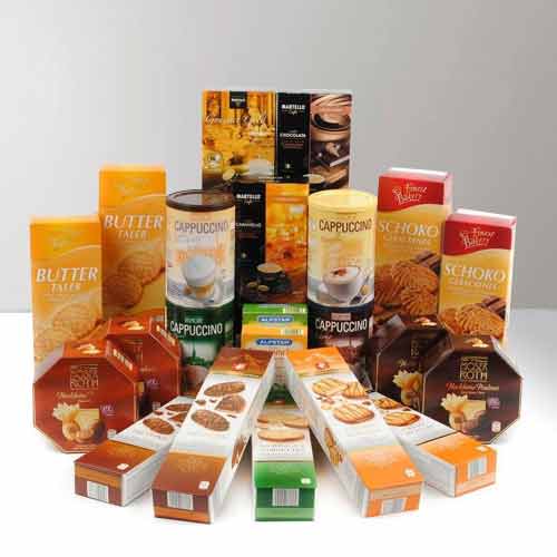 Coffee Biscuit Hamper-Wedding Anniversary Gifts For Couple