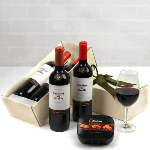 Casillero Del Diablo Duo-Anniversary Gift For Friend Couple