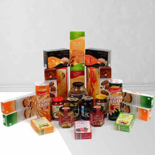 Healthy Gift Basket Deluxe-Gifts To Send Parents For Christmas