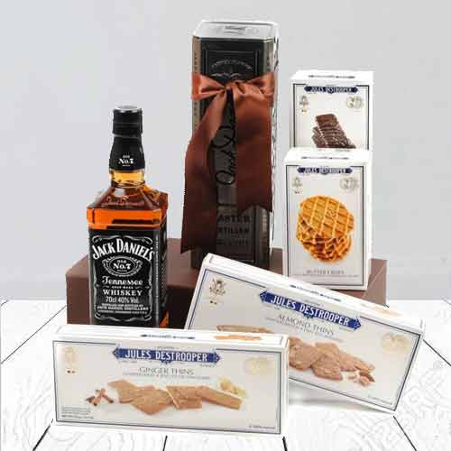 Jack Daniel Whiskey And Walkers Thins-Fathers Day Gifts For Step Dad