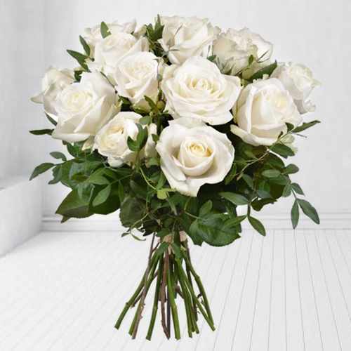 White Rose Bouquet